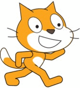 Scratch mascot walking animation