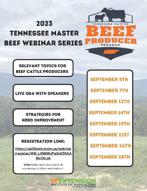 TN Master Beef Webinar Series