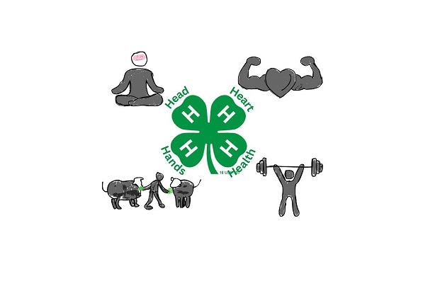 4-H Poster Digital Art Workout