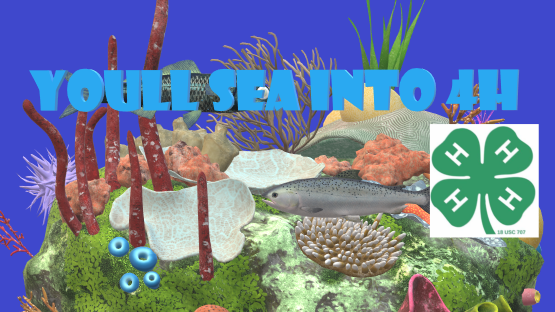 Digital Art Poster under the sea