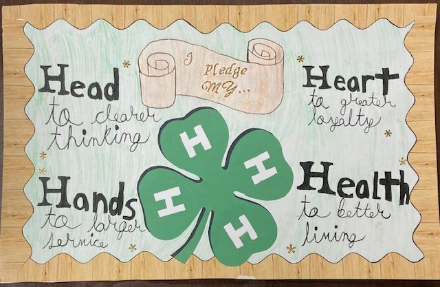 4-H Poster Clover