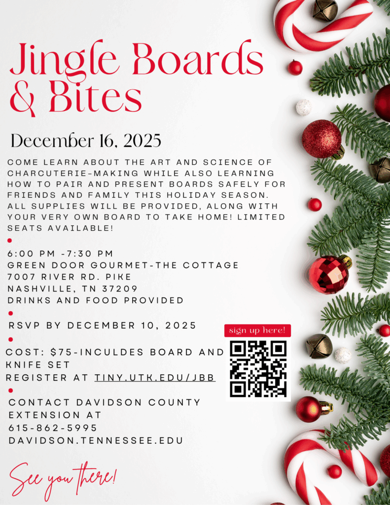 Charcuterie Class Flyer