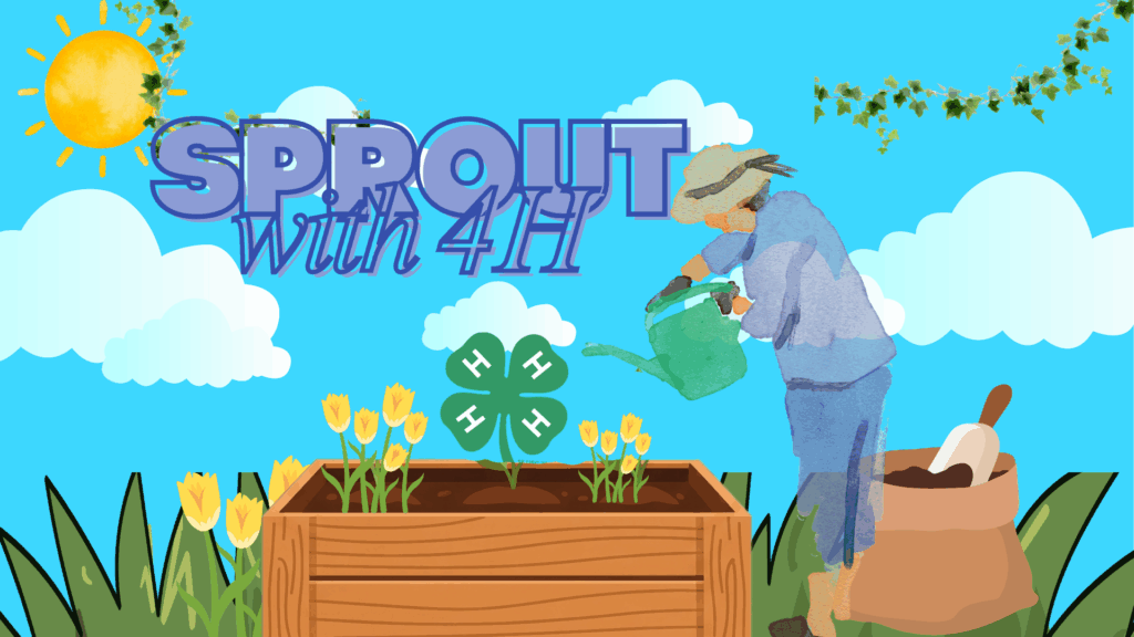 4-H Gardening Digital Art Poster