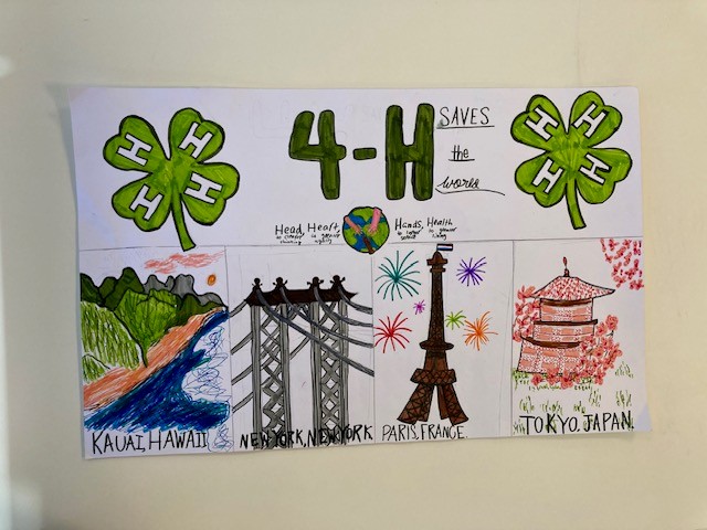 4-H Landmarks Poster
